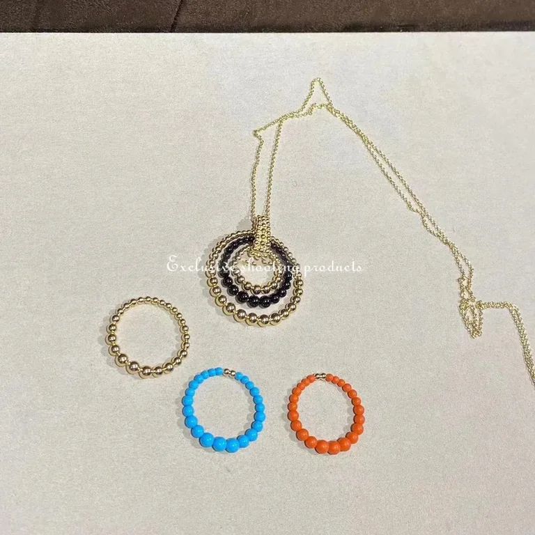 Van Cleef & Arpels VCARP4DL00 Perlée couleurs transformable long necklace Yellow gold Necklace 4