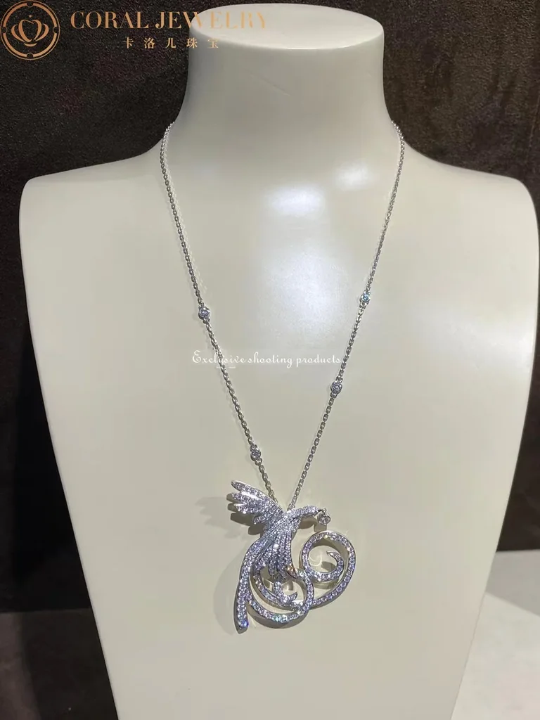 Van Cleef & Arpels VCARN5PD00 Fauna Oiseaux De Paradis Necklace 9