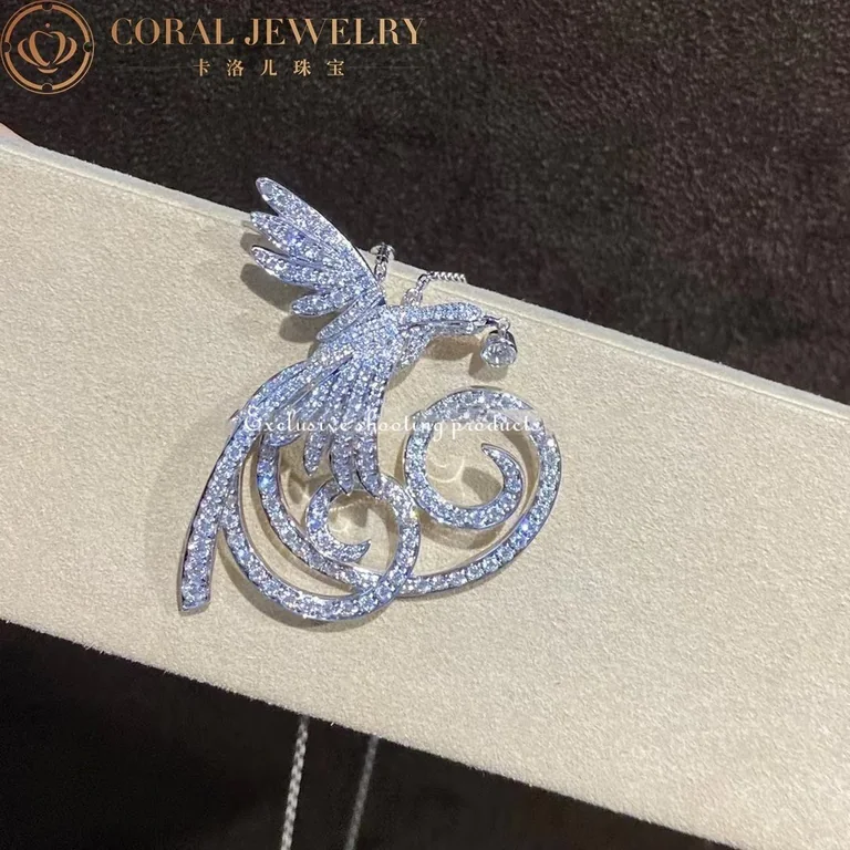 Van Cleef & Arpels VCARN5PD00 Fauna Oiseaux De Paradis Necklace 8