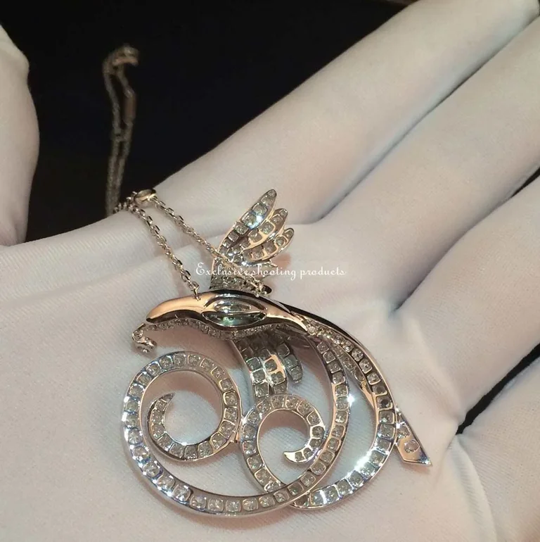 Van Cleef & Arpels VCARN5PD00 Fauna Oiseaux De Paradis Necklace 7