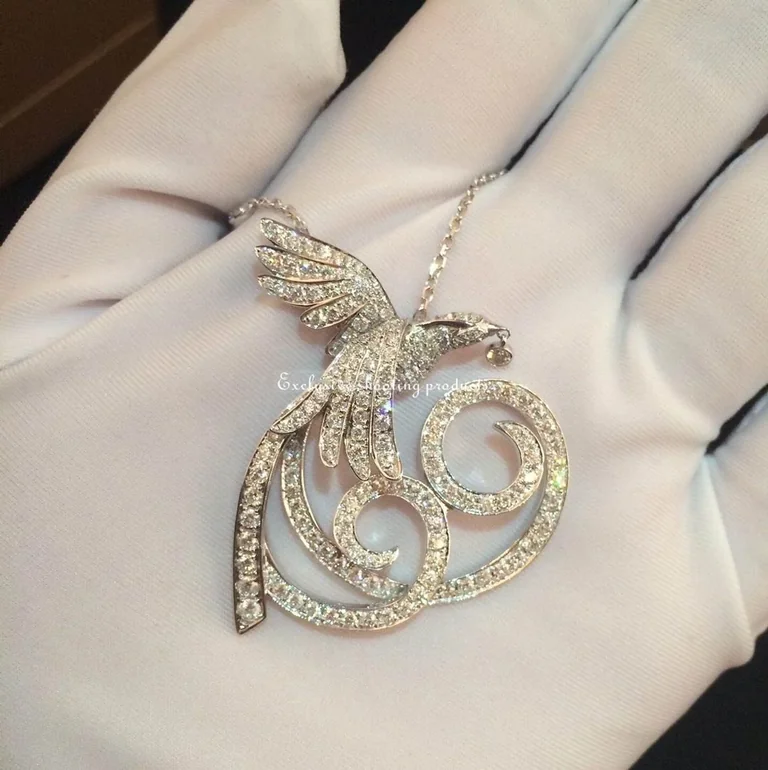 Van Cleef & Arpels VCARN5PD00 Fauna Oiseaux De Paradis Necklace 5