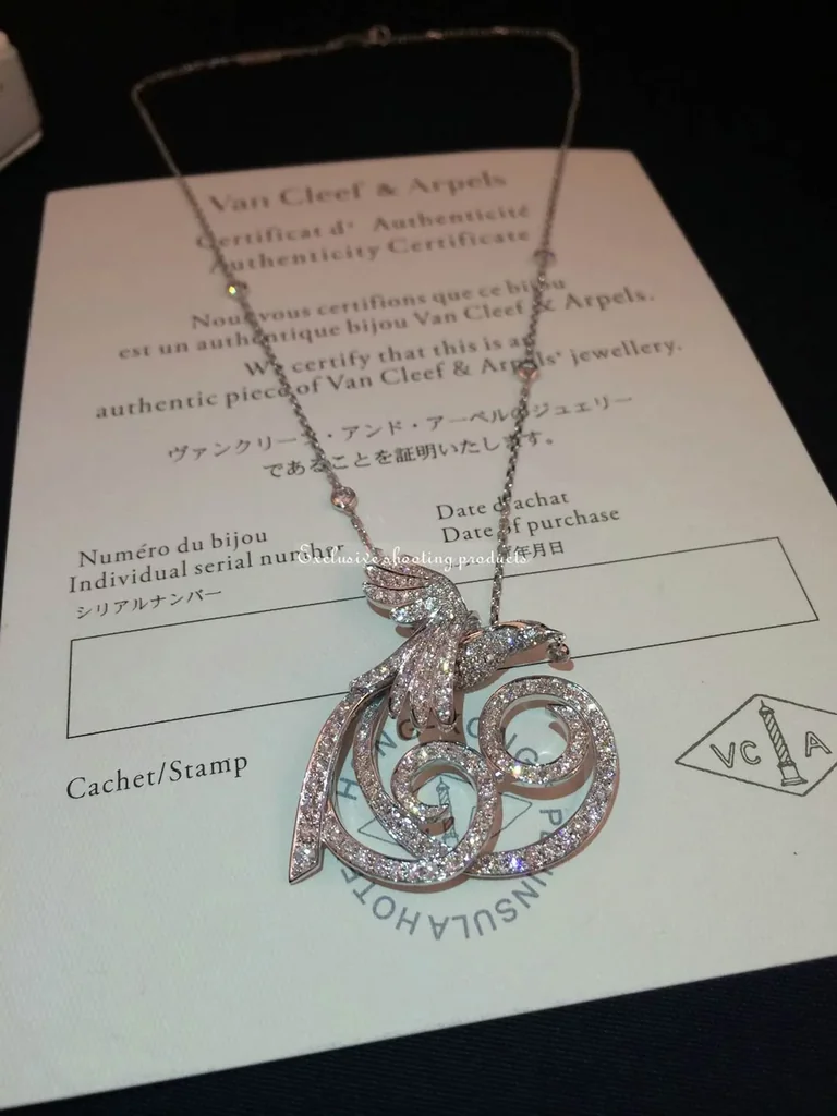 Van Cleef & Arpels VCARN5PD00 Fauna Oiseaux De Paradis Necklace 3
