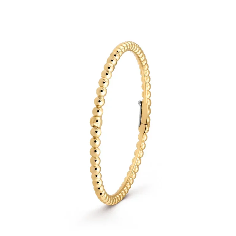 Van Cleef & Arpels VCARO7A800 Perlée pearls of gold bracelet Yellow gold 1