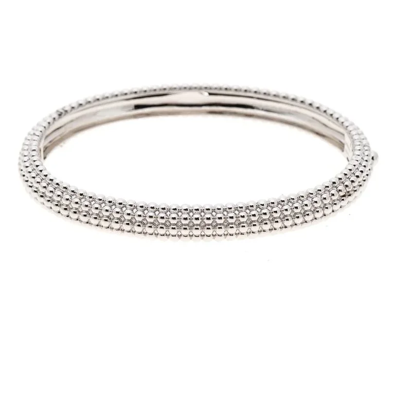 Van Cleef & Arpels Perlée pearls of gold VCARP0X200 bracelet 5 rows white gold 1