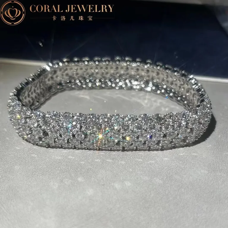 Van Cleef & Arpels VCARO9CO00 À Cheval bracelet Platinum Diamond bracelet 11