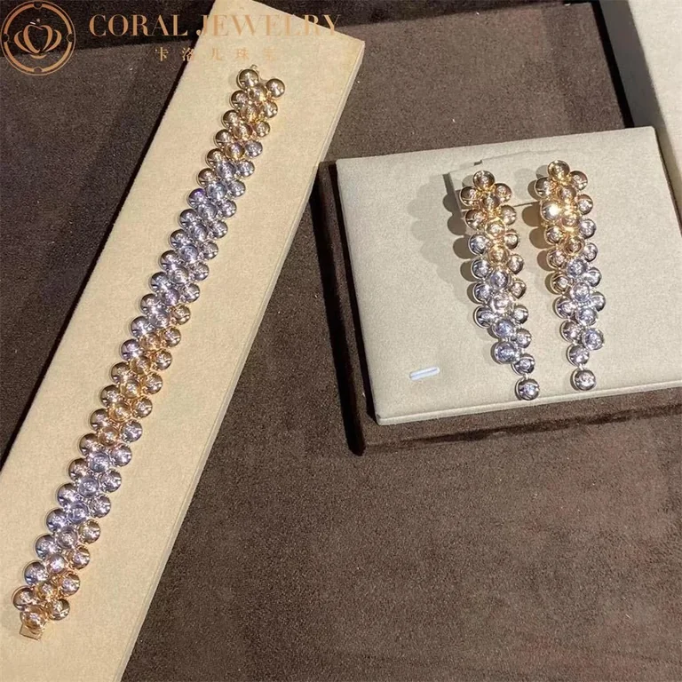 Van Cleef & Arpels VCARP0N200 Bouton d?or bracelet medium model Rose gold Diamond bracelet 5