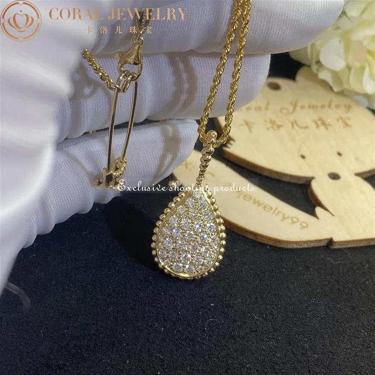 Boucheron Serpent Boheme Yellow Gold Long Necklace L Motif Jcl00682 Coral 88