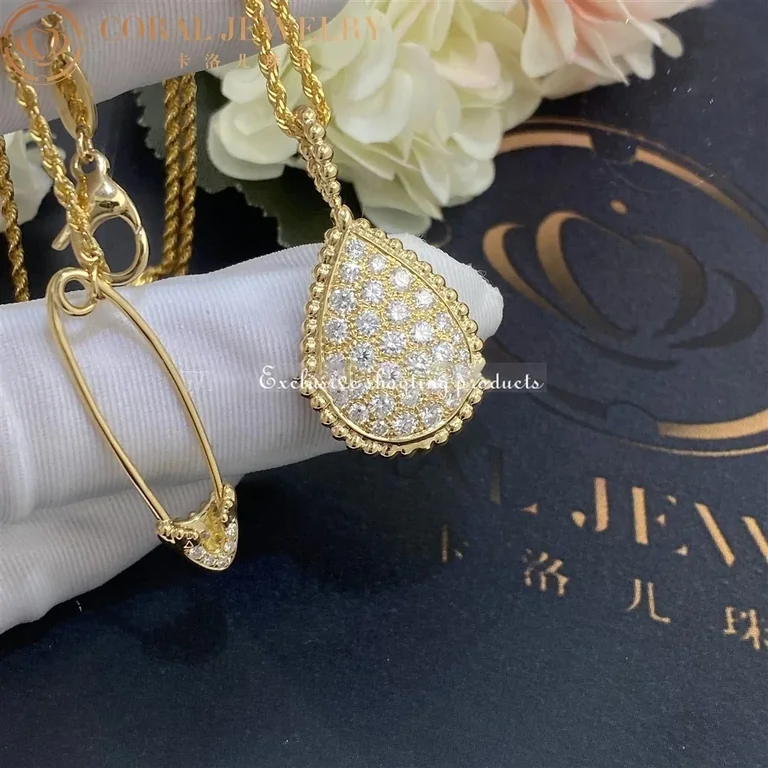 Boucheron Serpent Boheme Yellow Gold Long Necklace L Motif Jcl00682 Coral 98