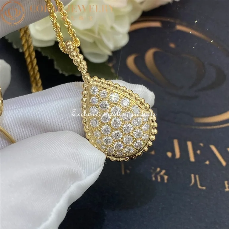 Boucheron Serpent Boheme Yellow Gold Long Necklace L Motif Jcl00682 Coral 128