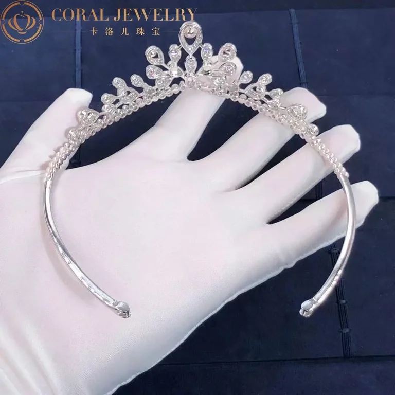 Chaumet Joséphine Aigrette Impériale Tiara White Gold, Pearls, Diamonds 083597
