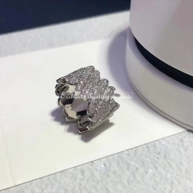 Fred Of Paris Success 18k White Gold Diamond Ring 29