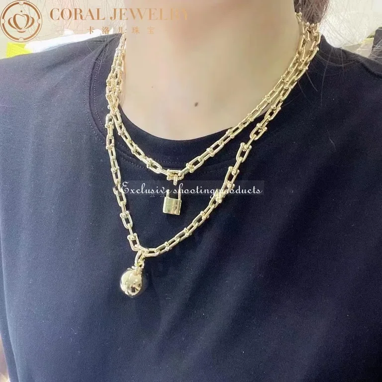 Tiffany Hardwear Wrap Necklace Coral 152