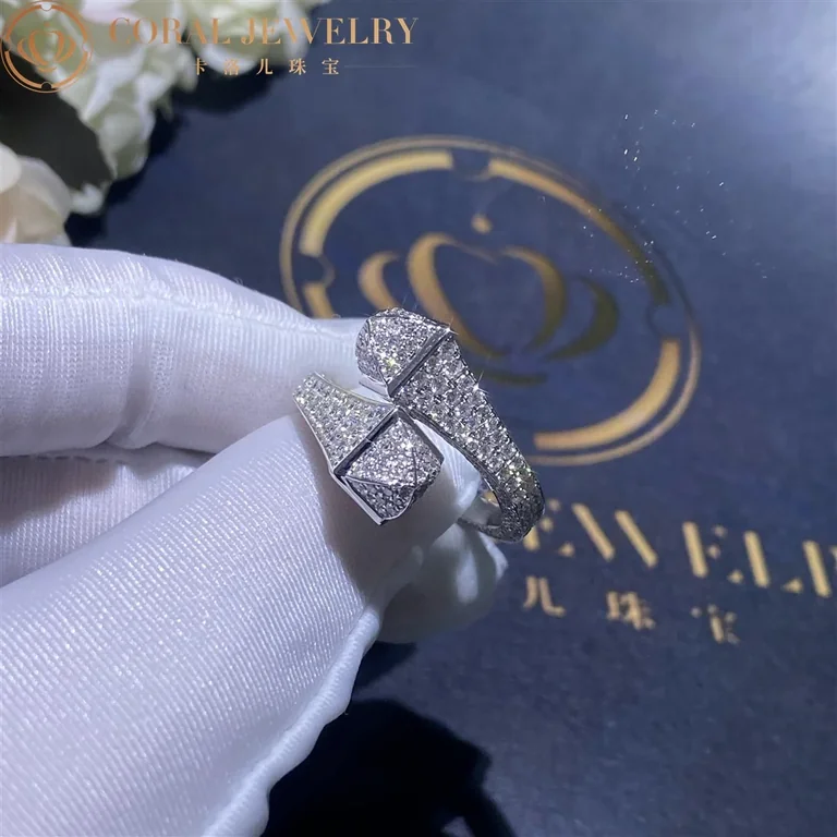 Marli Cleo Full Diamond Ring In White Gold Cleo R7 23