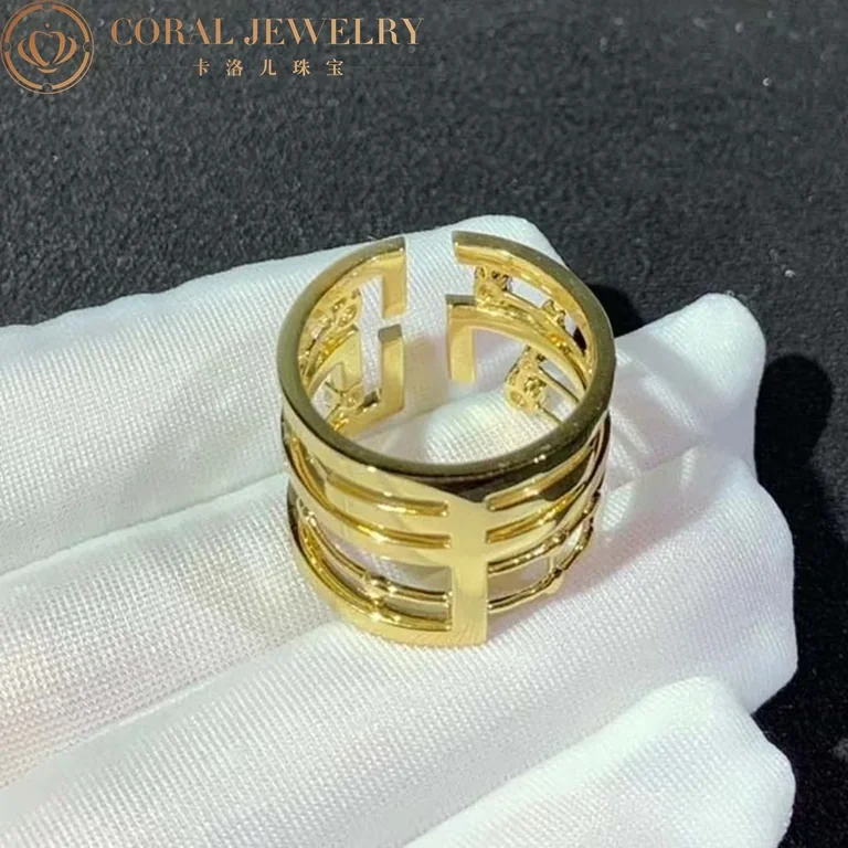 Marli Avenues Statement Ring In Yellow Gold Aven R5 Coral 28