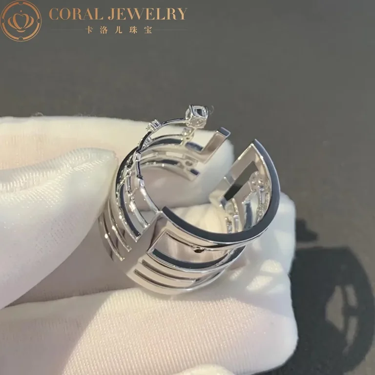 Marli Avenues Statement Ring In White Gold Aven R5 Coral 99