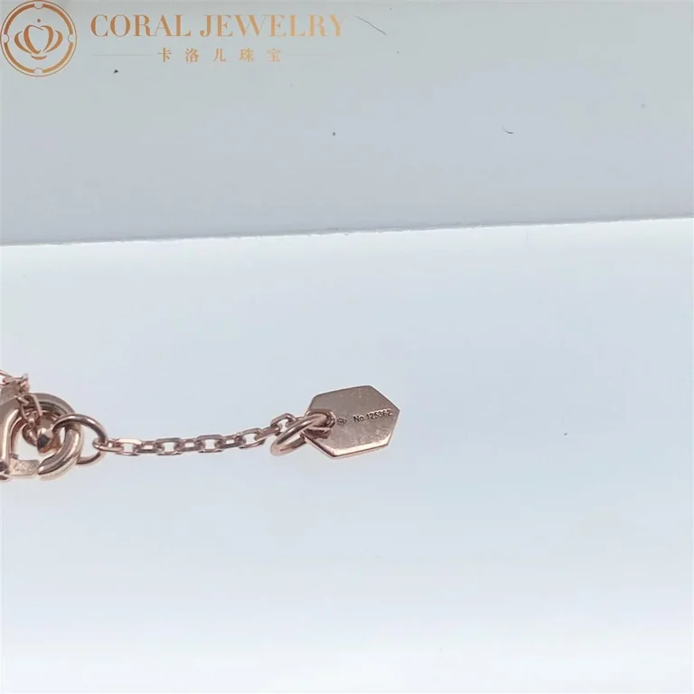 Marli Cleo Mini Rev Full Diamond Pendant In Rose Gold Cleo N32 Coral 37