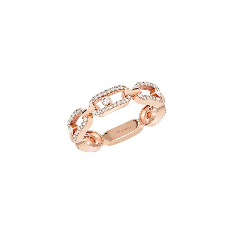 Messika Move Uno Multi Pave Rose Gold Ring 12012-PG with Diamonds