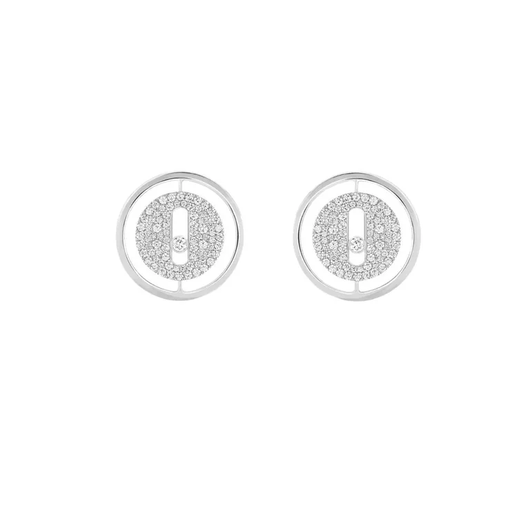 Messika Lucky Move White Gold Earrings 11572-WG with Diamonds