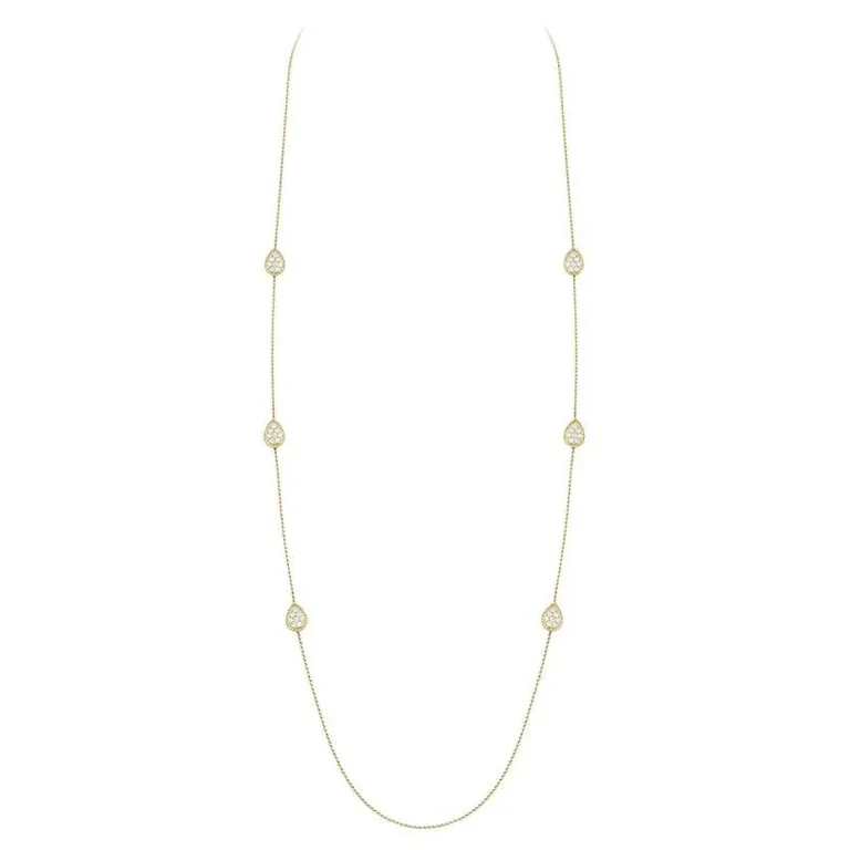 Boucheron Serpent Boheme Necklace JCL00980 Yellow Gold Diamond 1