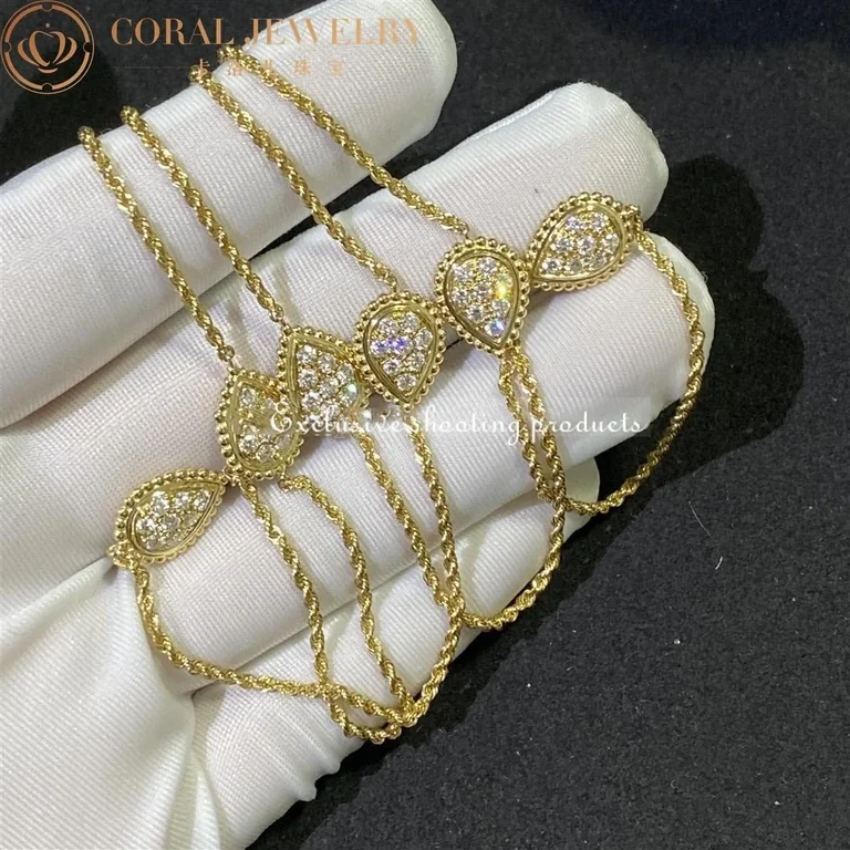 Boucheron Serpent Boheme Necklace JCL00980 Yellow Gold Diamond 3