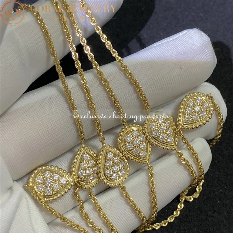 Boucheron Serpent Boheme Necklace JCL00980 Yellow Gold Diamond 4