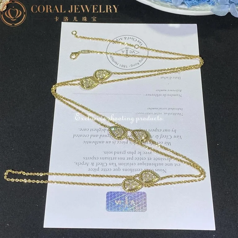 Boucheron Serpent Boheme Necklace JCL00980 Yellow Gold Diamond 5