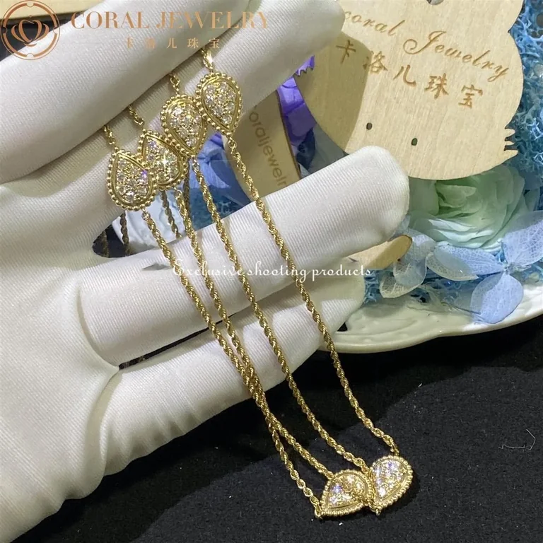 Boucheron Serpent Boheme Necklace JCL00980 Yellow Gold Diamond 6