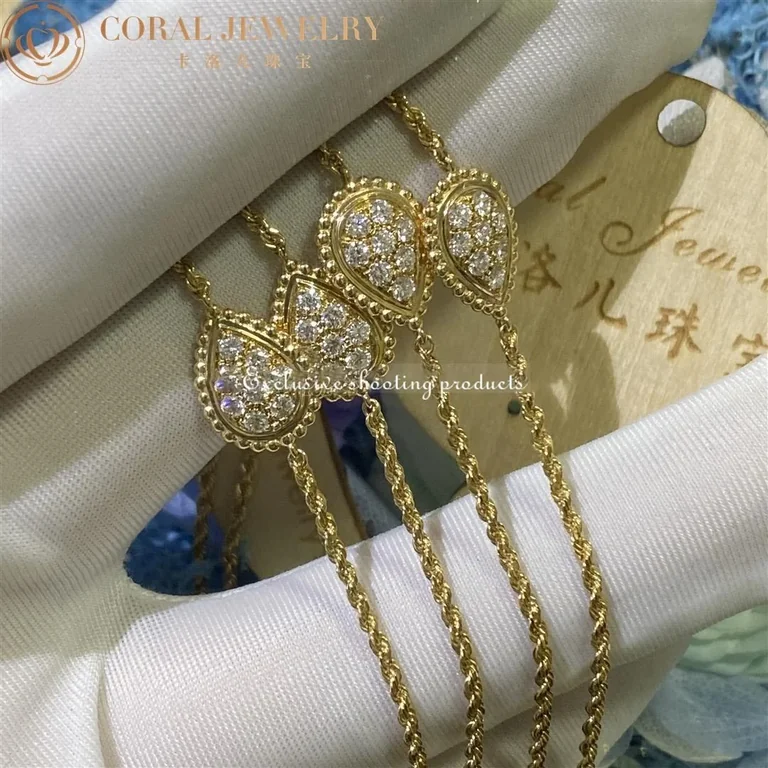 Boucheron Serpent Boheme Necklace JCL00980 Yellow Gold Diamond 7