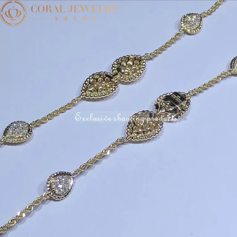Boucheron Serpent Boheme Necklace JCL00918 Yellow Gold Diamond 3