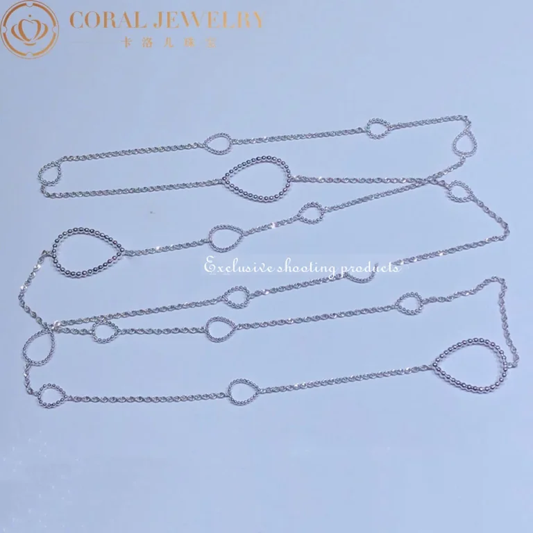 Boucheron Serpent Boheme Long Necklace JCL00794 White Gold