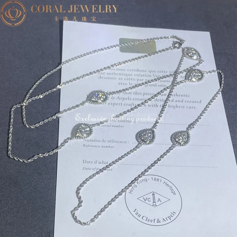 Boucheron Serpent Boheme Necklace JCL00979 White Gold Diamond