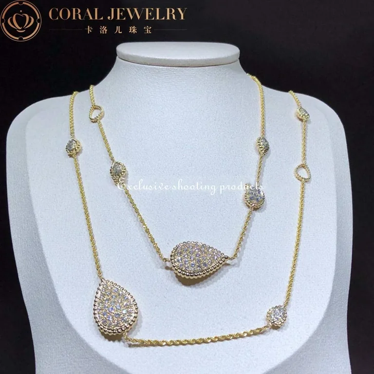 Boucheron Serpent Bohème Diamants Long Necklace JCL00763 13 Motifs 7