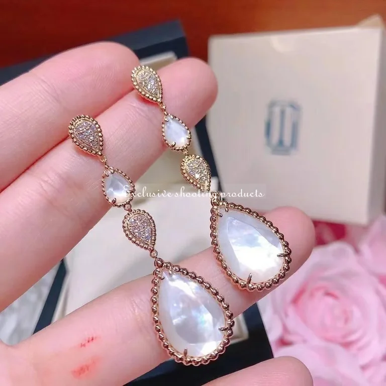 Boucheron Serpent Bohème Pendant Earrings JCO01281 XS and L motifs