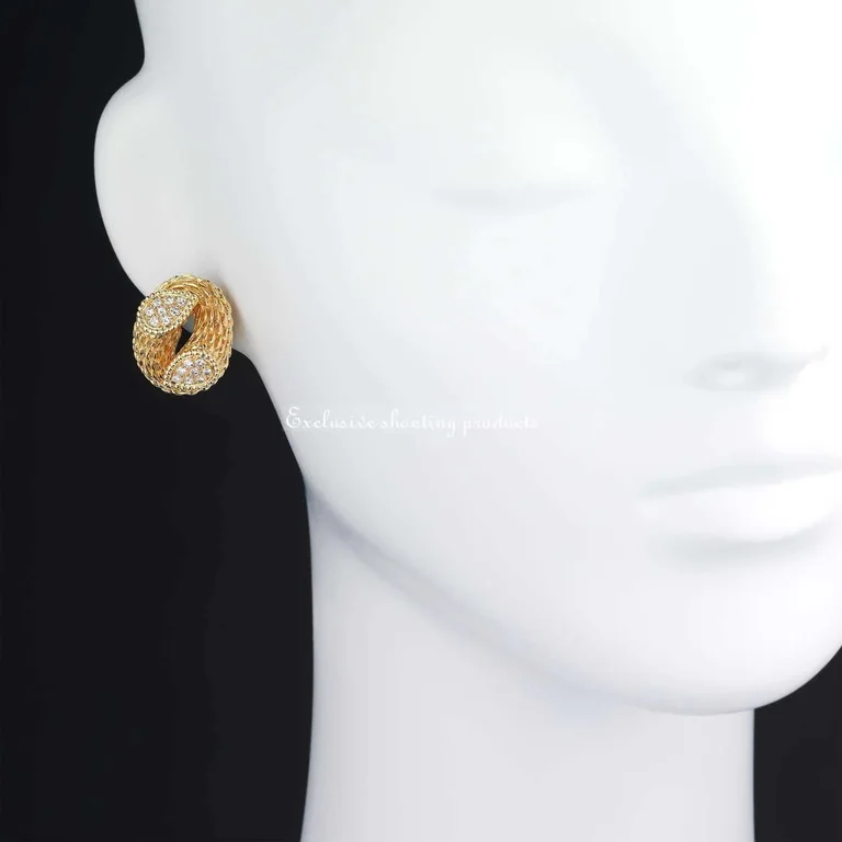 Boucheron Serpent Boheme Diamond Earrings In 18k Gold Coral 11
