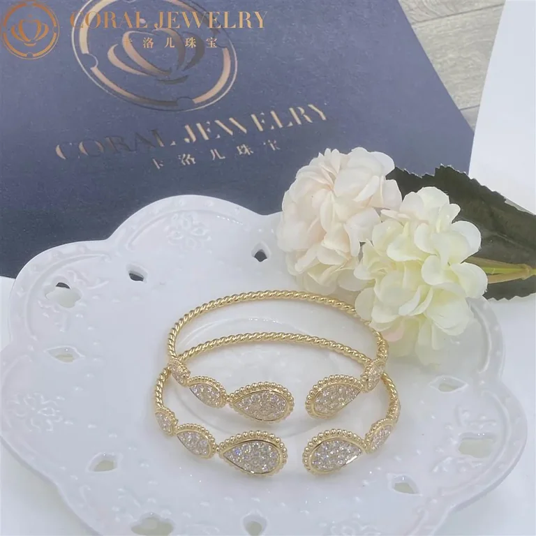 Boucheron Serpent Boheme Multi Motifs Bracelet Ref Jbt00852 Coral 33