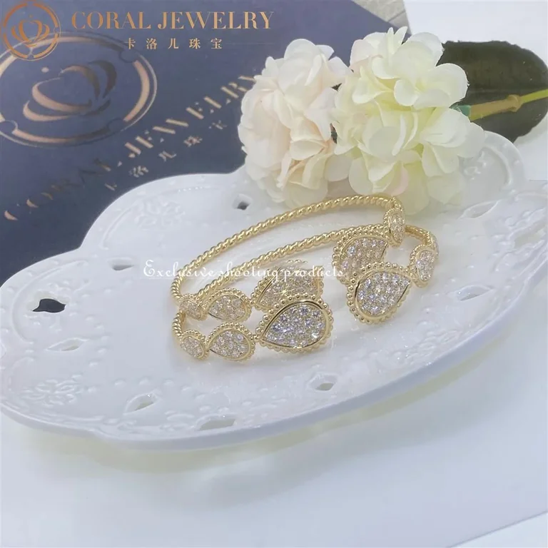 Boucheron Serpent Boheme Multi Motifs Bracelet Ref Jbt00852 Coral 44