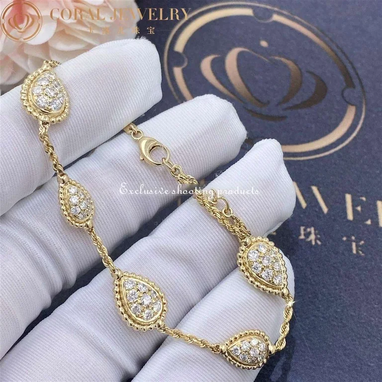 Boucheron serpent bohème bracelet JBT00869 5 motifs 45