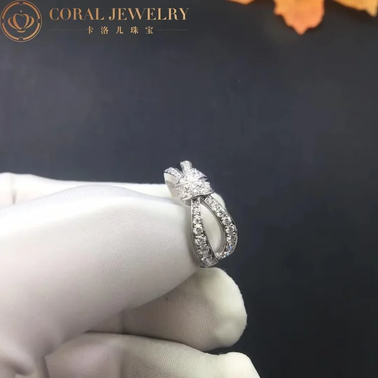 Chaumet Liens Séduction Ring 083054 White Gold Diamonds 4