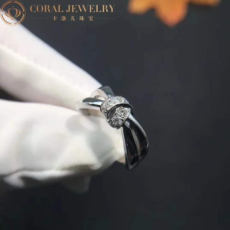 Chaumet Liens Séduction Ring 083053 White Gold Diamonds 6