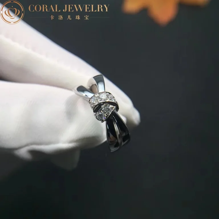 Chaumet Liens Séduction Ring 083053 White Gold Diamonds 5