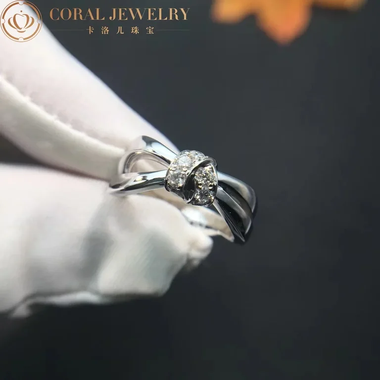 Chaumet Liens Séduction Ring 083053 White Gold Diamonds 4