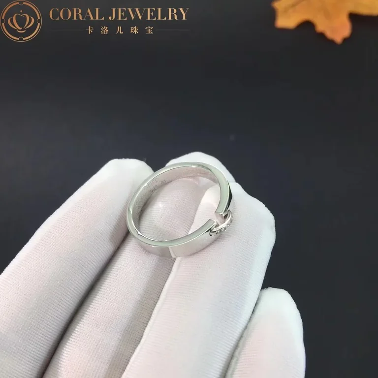 Chaumet Liens Évidence Wedding Band 081685 Platinum Diamonds 3 MM 081685 4