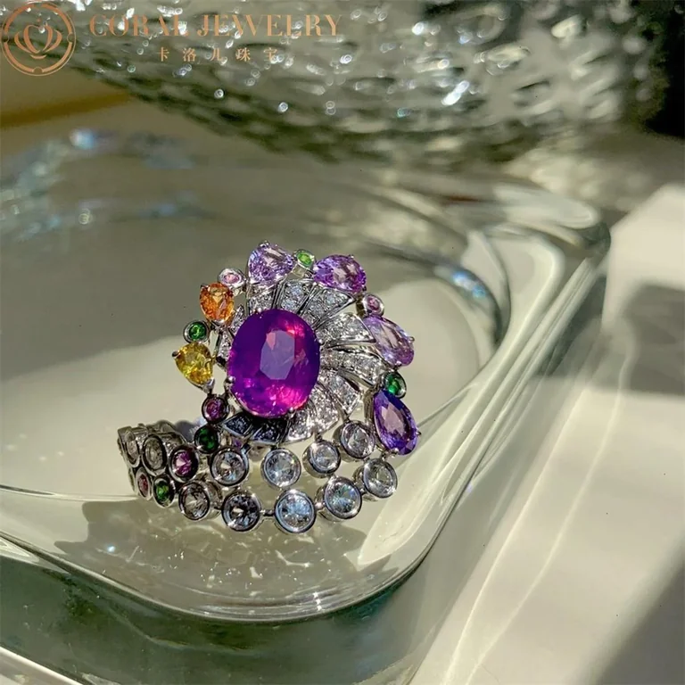 Chaumet Les Ciels De Chaumet Nuages Dor Diamond Ring Coral 22