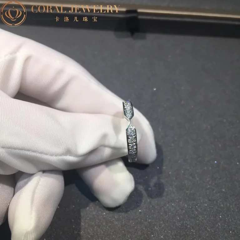 Chaumet Joséphine Triomphe De 082640 Chaumet Wedding Band Platinum Diamonds 2.5 MM