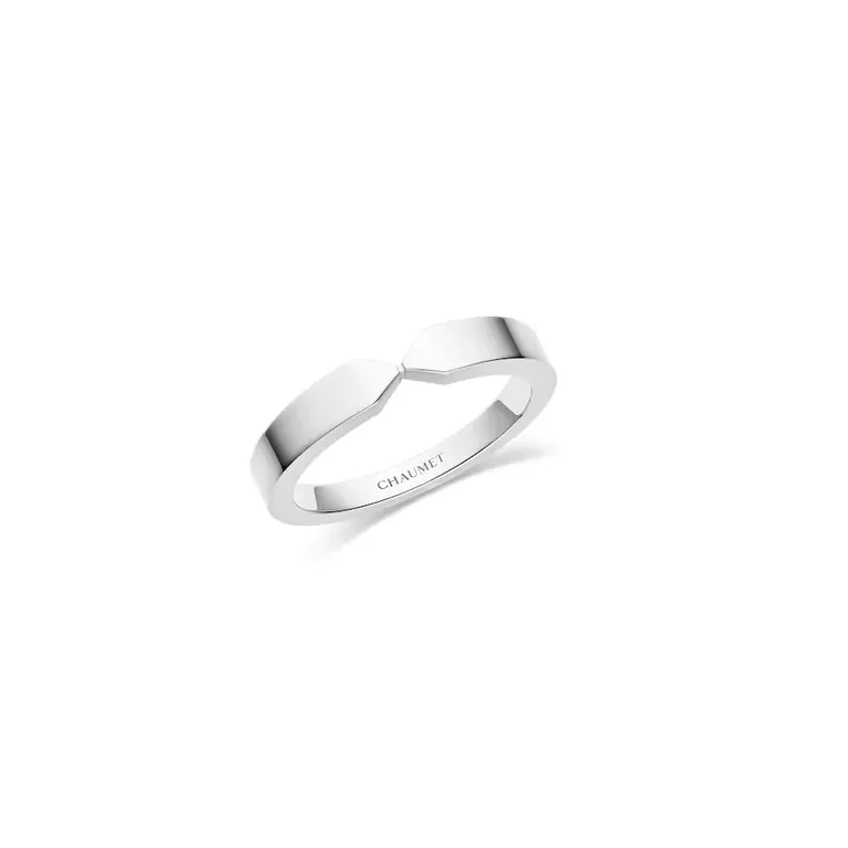 Chaumet Joséphine Triomphe De Chaumet Wedding Band 083836 Platinum Diamond 4.5 mm 1