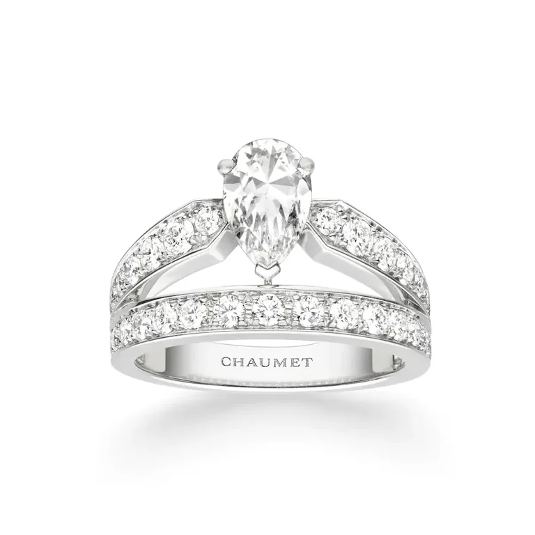 Chaumet Joséphine Aube Printanière Solitaire J83796 Platinum Diamonds1