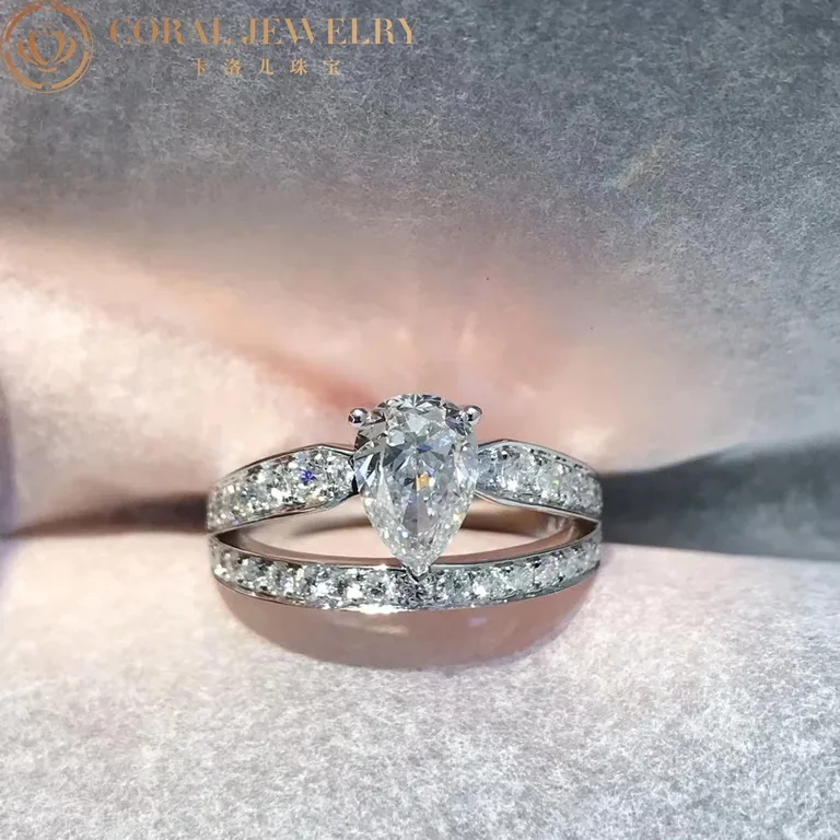 Chaumet Joséphine Aube Printanière Solitaire J83796 Platinum Diamonds8