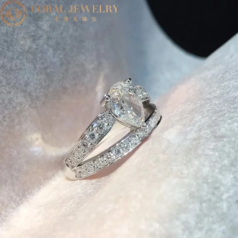 Chaumet Joséphine Aube Printanière Solitaire J83796 Platinum Diamonds7