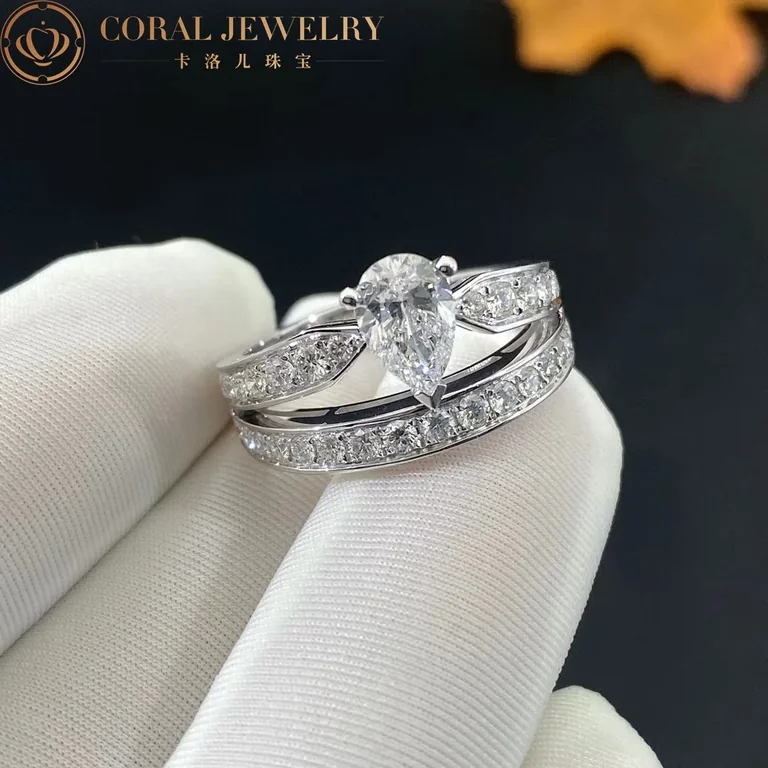 Chaumet Joséphine Aube Printanière Solitaire J83796 Platinum Diamonds5