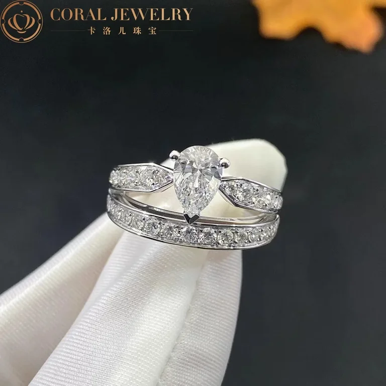 Chaumet Joséphine Aube Printanière Solitaire J83796 Platinum Diamonds3